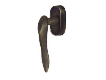 MOSSA - DK bronze window handle by GIARA ART DESIGN-BRONZE - view 2